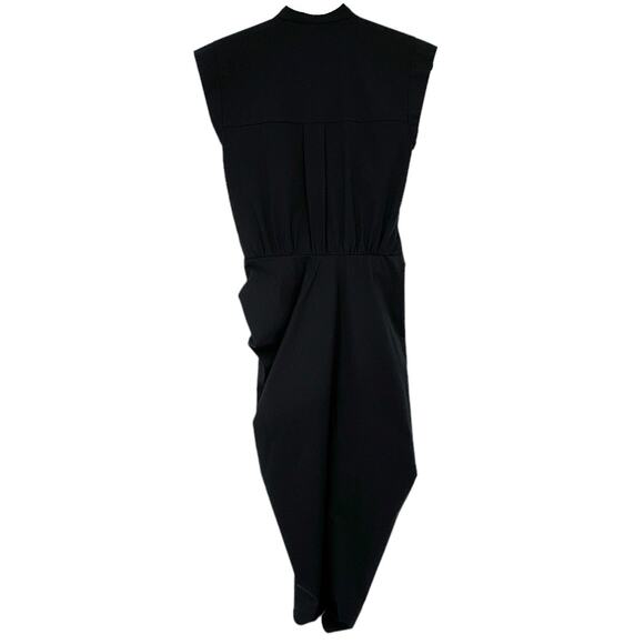 VERONICA BEARD Ruched Shirt Dress 0 - Picture 5 of 9